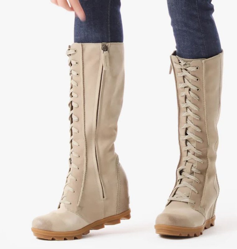 Womens Wedges Brown - Sorel Joan of Arctic™ II Tall Boot - 318-DUMNTC